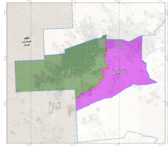الخريطة العمرانية لمركز الفرافرة – محافظة الوادي الجديد